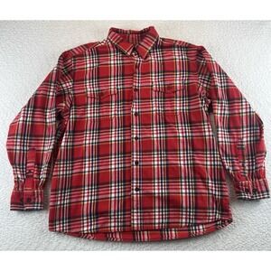 Red Head Brand Co. Men's XL Multicolor Flannel Shirt Long Sleeve Button Up‎